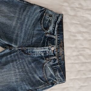 American Eagle Outfitters Men's Dark Blue Jeans-Slim 30x32